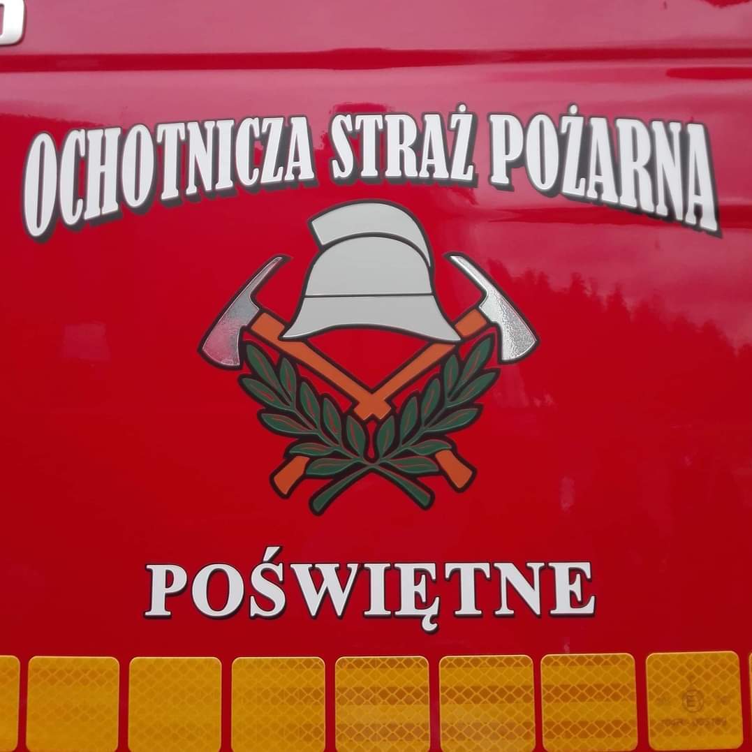 Ochotnicza Straż Pożarna w&nbsp;Poświętnem - logo