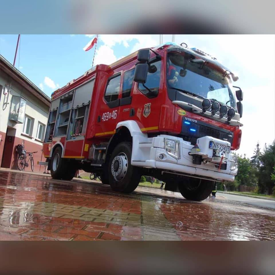 Ochotnicza Straż Pożarna w&nbsp;Starym Grodkowie - logo