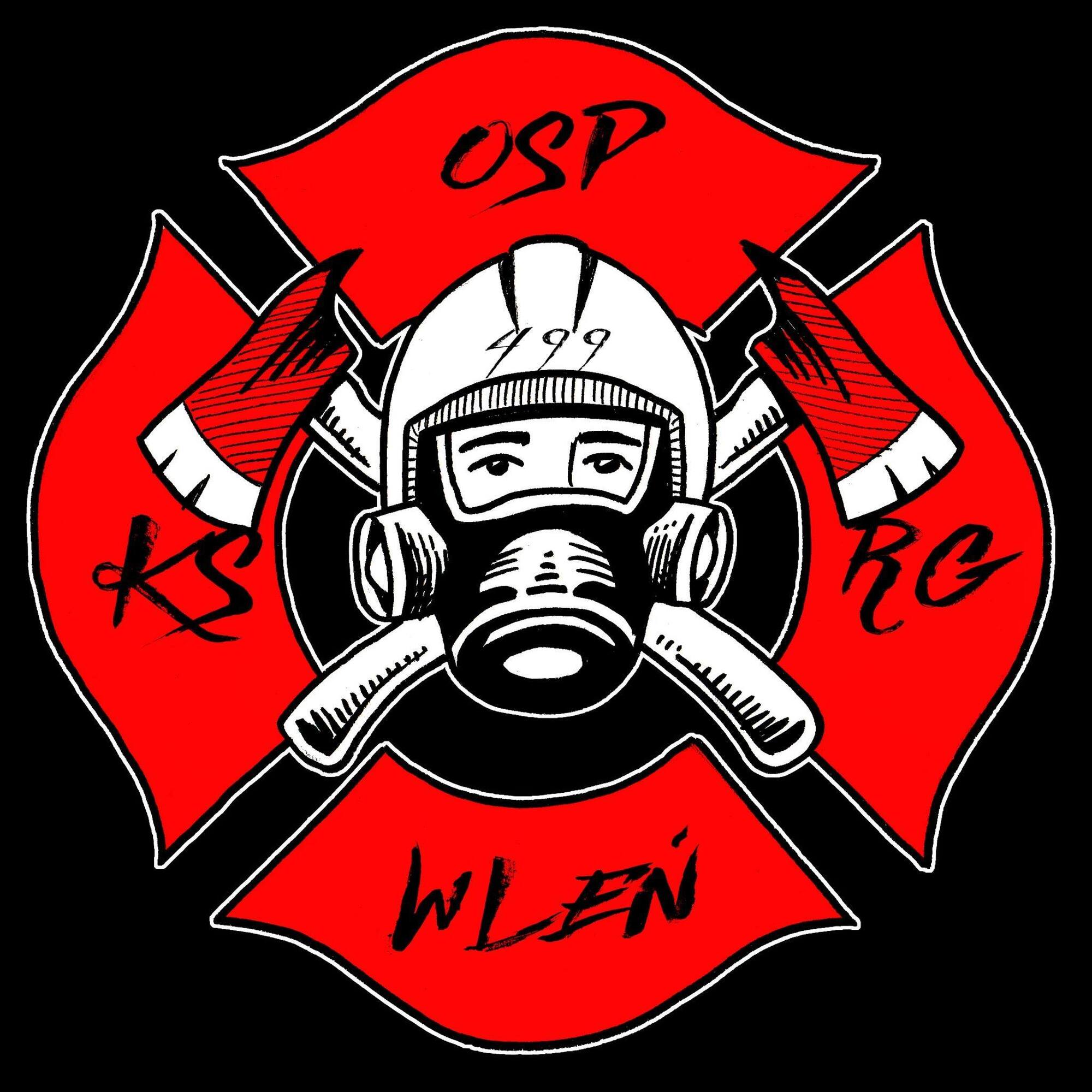 Ochotnicza Straż Pożarna we Wleniu - logo