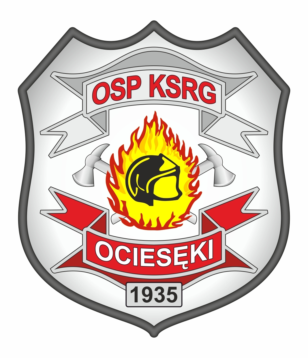 Ochotnicza Straż Pożarna w&nbsp;Ociesękach - logo