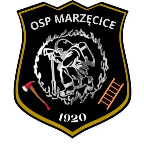 Ochotnicza Straż Pożarna w&nbsp;Marzęcicach - logo