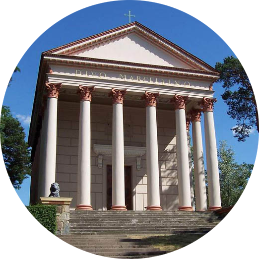 Parafia Rzymskokatolicka św. Marcelina w Rogalinie - logo