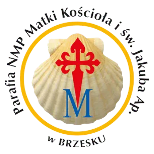 Parafia pw. NPM Matki Kościoła i&nbsp;św. Jakuba St. Apostoła w&nbsp;Brzesku - logo